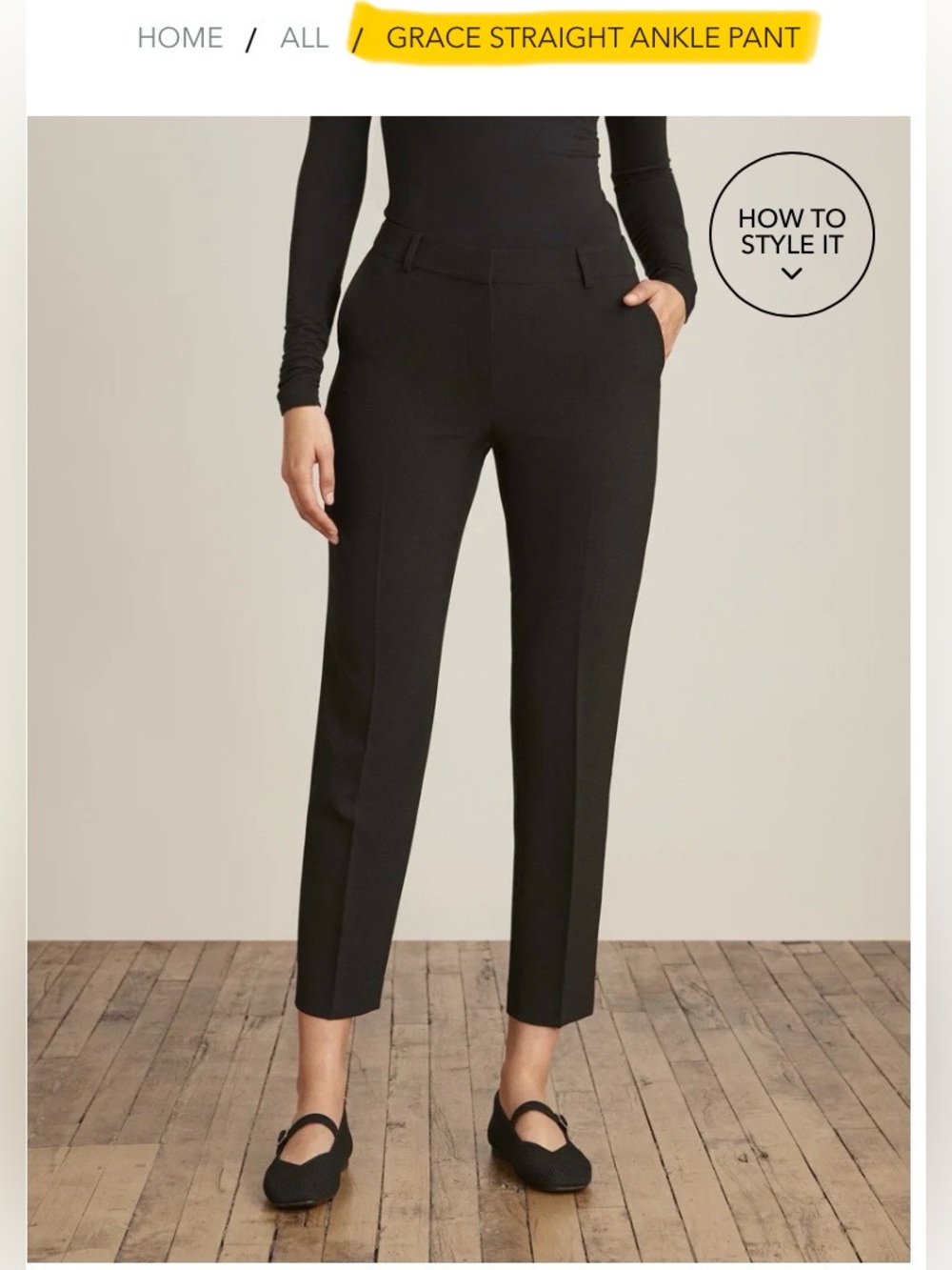 Anne Klein Midnight Muse Wide Leg Pants ✨🖤